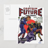 Captain Future Briefkaart (Voorkant / Achterkant)