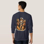 Captain John and Friends Navy Sweatshirt (Dos entier)