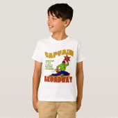 Captain le T-shirt de Lite d'enfants de Broadway (Devant entier)