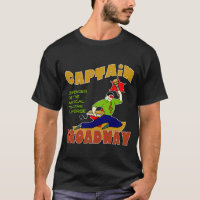 Captain le T-shirt foncé des hommes de Broadway