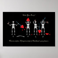 CAPTAIN MAYFLOWER'S BLACKBEARD FLAG