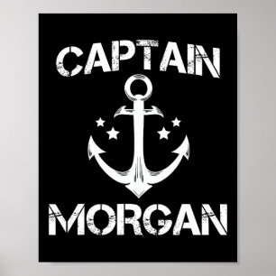 Captain Morgan Funny Verjaardag Gepersonaliseerde  Poster