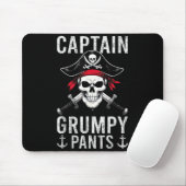 Captain Mpy Pants Rate Humor Skull Graphic  Muismat (Met muis)