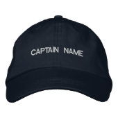 CAPTAIN NAME HAT PET (Voorkant)
