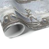 Captain Nemo Verne 20.000 Leagues Sci Fi Art Cadeaupapier (Rol Hoek)