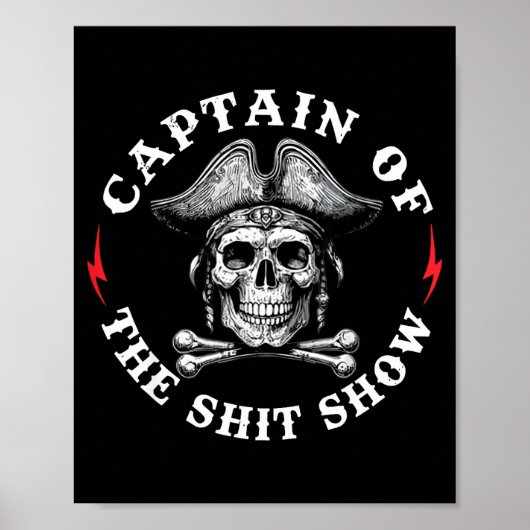 Captain Of The Show  Poster (Voorkant)