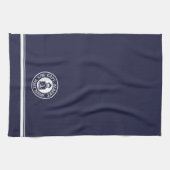 Captain Old Scruff Logo Serviette de cuisine perso (Horizontal)