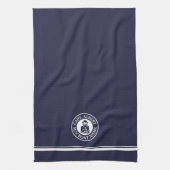 Captain Old Scruff Logo Serviette de cuisine perso (Vertical)