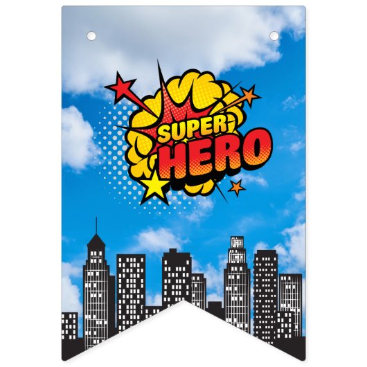 Captain One-derpants Gelukkige Verjaardag Vlaggetjes (Eerste vlag)