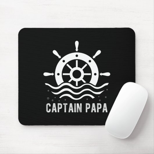 Captain Papa Boating Vaderdag Pontoon Captain Muismat (Met muis)