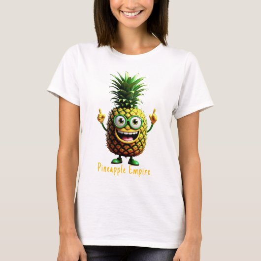 Captain PineBeard-Pineapple Empire T-shirt (Voorkant)
