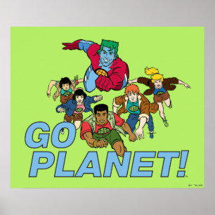 Captain Planet and the Planeteers - Go Planet! Poster
