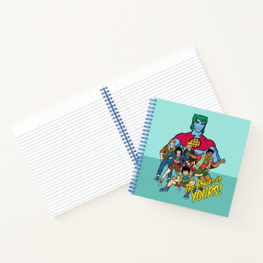 Captain Planet Group Graphic - The Power Is Yours Notitieboek (Binnen)