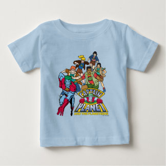 Captain Planet & the Planeteers Group Logo Graphic