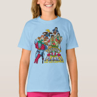 Captain Planet & the Planeteers Group Logo Graphic