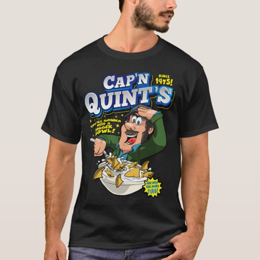 Captain Quint's Cereal T-shirt (Voorkant)