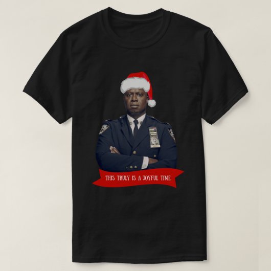 Captain Raymond Holt - Christmas Classic T-Shirt (Design devant)