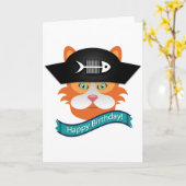 Captain Red - Carte de voeux, envelo blanc standar (Fleur jaune)