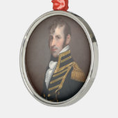 Captain Stephen Decatur Metalen Ornament (Links)