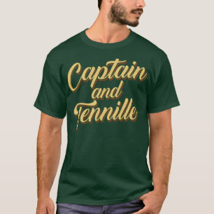 Captain Tennille Retro Design T-shirt