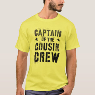 CAPTAIN VAN HET COUSIN CREW Funny Grandma G T-shirt