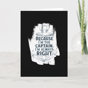 CAPTAINE ANCHOR QUOTE KAART