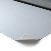 Captain's Cockpit Commercial Jet Aircraft Poster (Hoek)