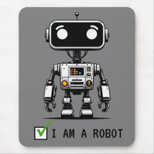 Captcha Robot – Ik ben een robot Muismat