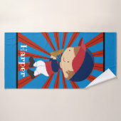 Capteur de baseball personnalisé Garçons Enfants S (Serviette de bain)