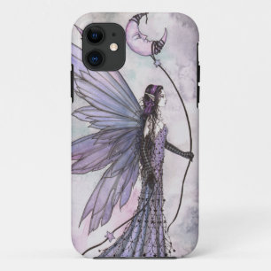 Captieve Maan Fee Fantasie Kunst iPhone 11 Hoesje