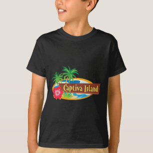 Captiva Island Florida Vintage Ontwerp  T-shirt