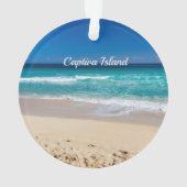 Captiva Island, Floride, plage de sable (dos)