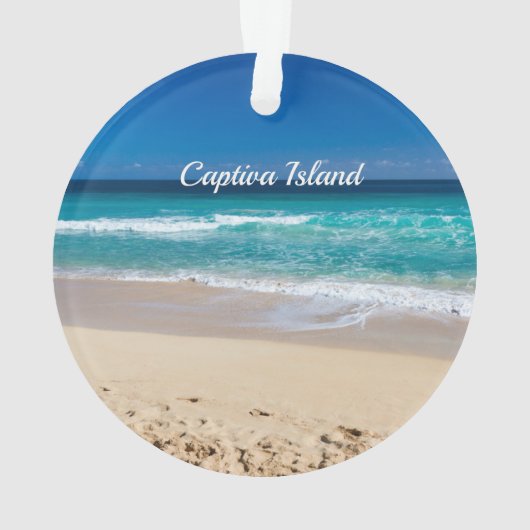 Captiva Island, Floride, plage de sable (dos)