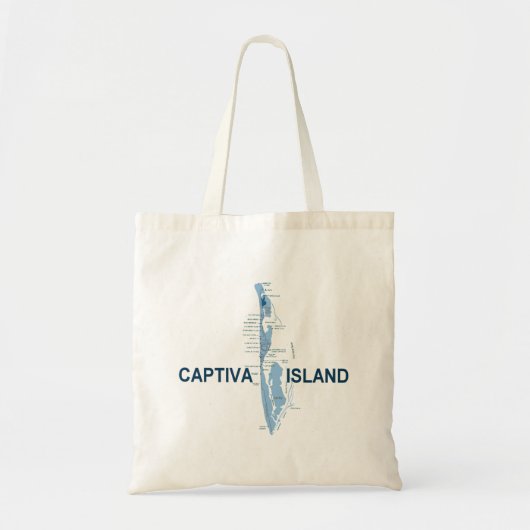 Captiva Island Tote Bag (Voorkant)