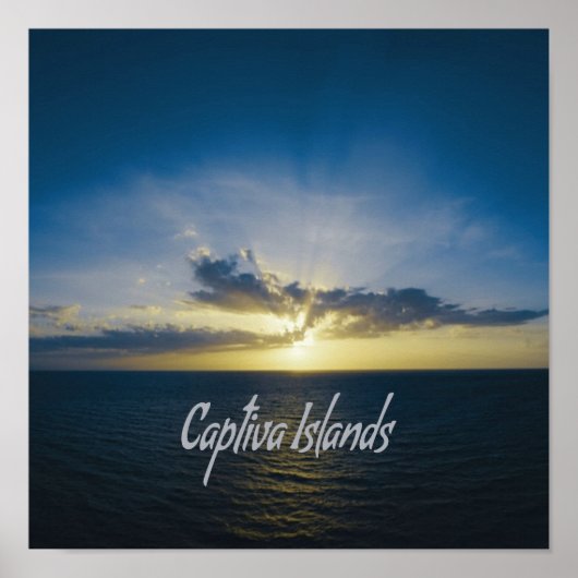 Captiva Islands Florida Poster (Voorkant)