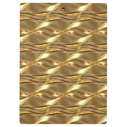 Captivating gold pattern klembord (Achterkant)