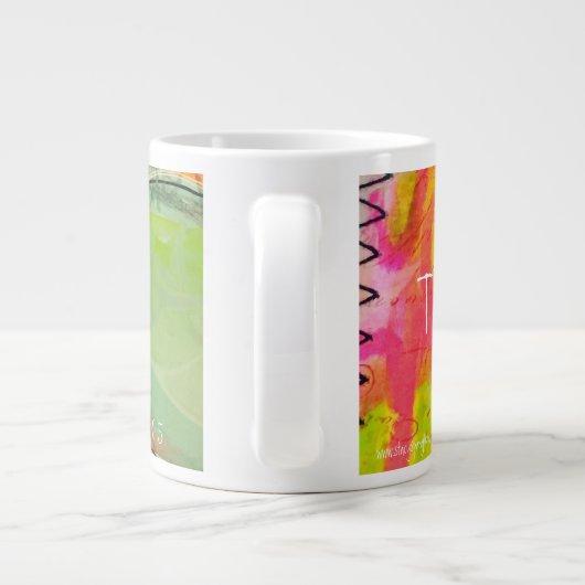 Captive Chaque Écriture Pensée Mug (Dos)