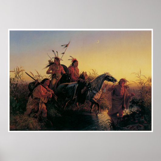 Captive Charger, 1854 Poster (Voorkant)