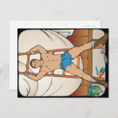 captive hunk Briefkaart (Voorkant / Achterkant)