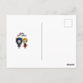 captive hunk Briefkaart (Achterkant)