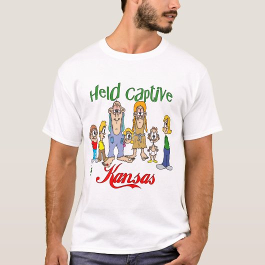Captive in Kansas T-shirt (Voorkant)