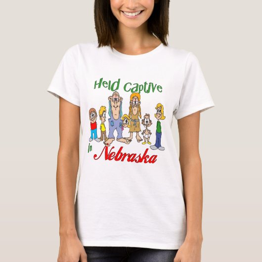 Captive in Nebraska T-shirt (Voorkant)