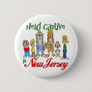 Captive in New Jersey Ronde Button 5,7 Cm