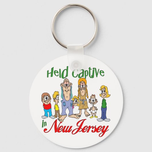 Captive in New Jersey Sleutelhanger (Voorkant)