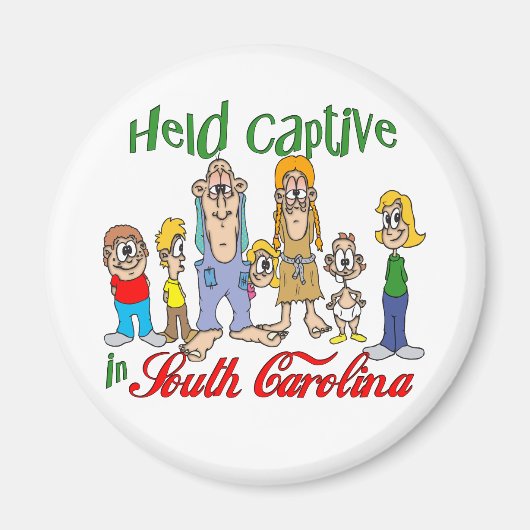Captive in South Carolina Magneet (Voorkant)