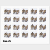 Captive, Zuid-Afrika 4 Vierkante Sticker (Vel)