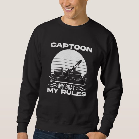 Captoon Mijn Boot Mijn Regels 1 Trui (Voorkant)