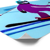 Captuez de Val Thorens Poster (Hoek)