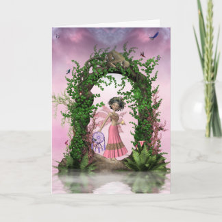 Capture de la carte de voeux rêveuse