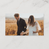 Capture de script moderne La carte de code Love QR (Dos)